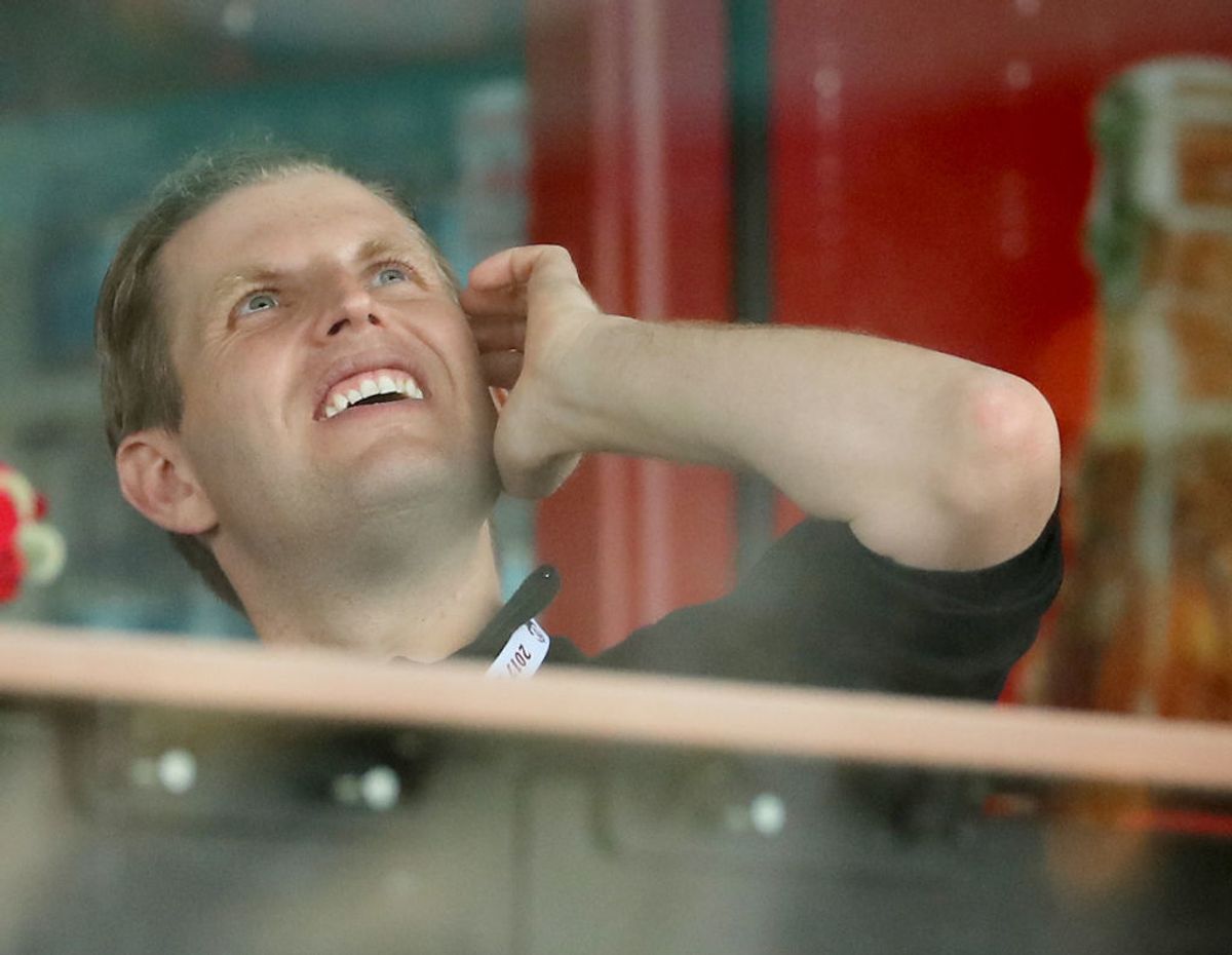 Eric Trump Tried To Spin A Presidential Poll In His Dad's Favor—And Was Instantly Roasted For It