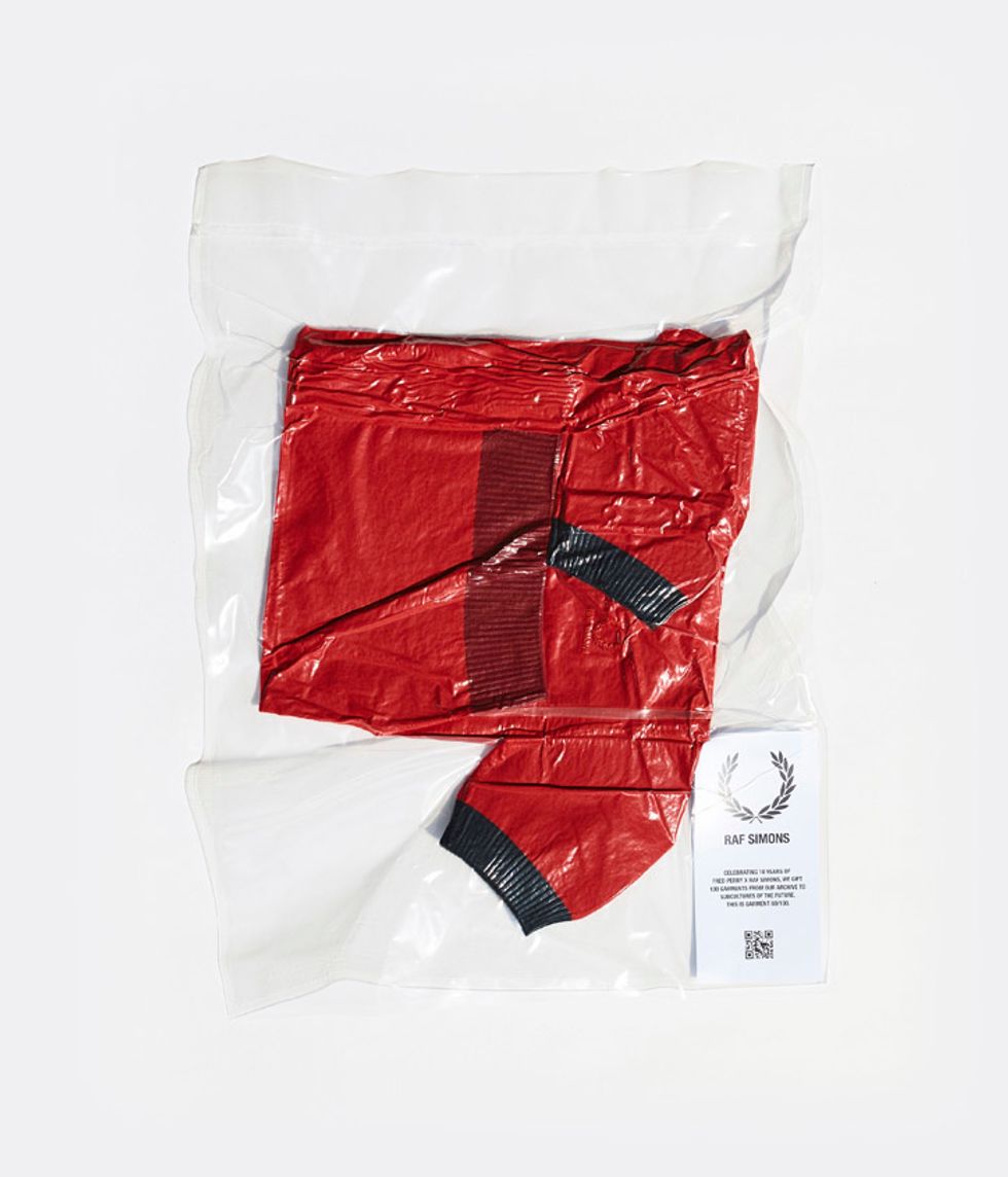 Archival Fred Perry X Raf Simons Pieces Reissued Worldwide Paper