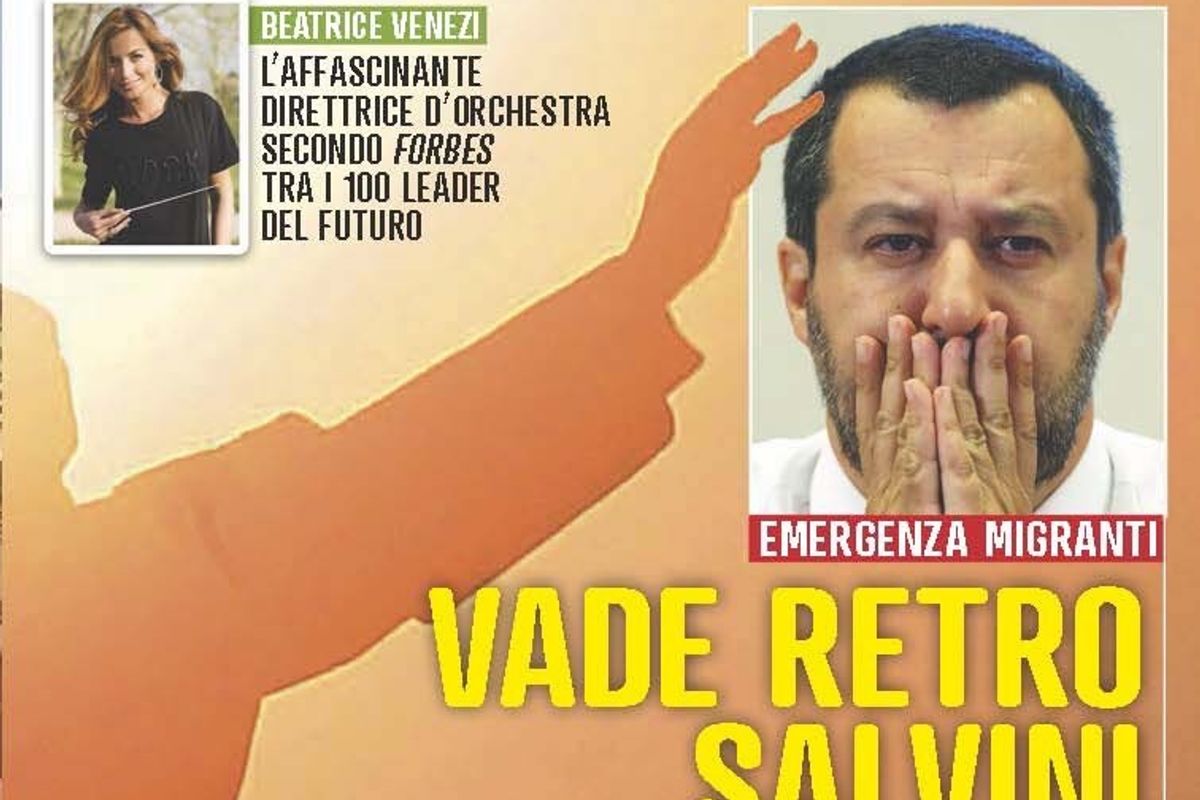 Per «Famiglia Cristiana» Salvini è come Satana