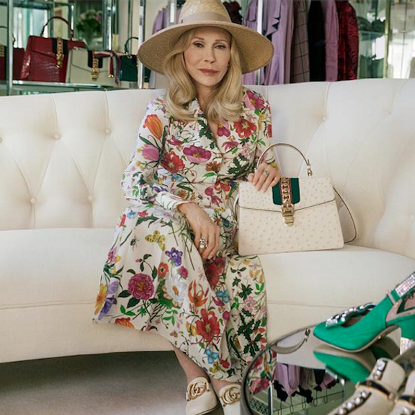 Faye Dunaway Is Back with a New High Fashion Campaign