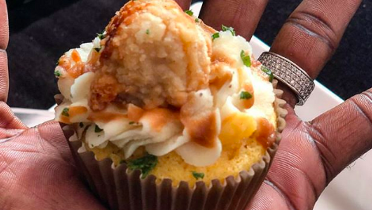 How in the world did a Southerner not think of the soul food cupcake?
