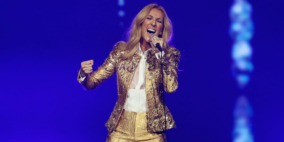 Celine Dion's Power Suit Reign Continues