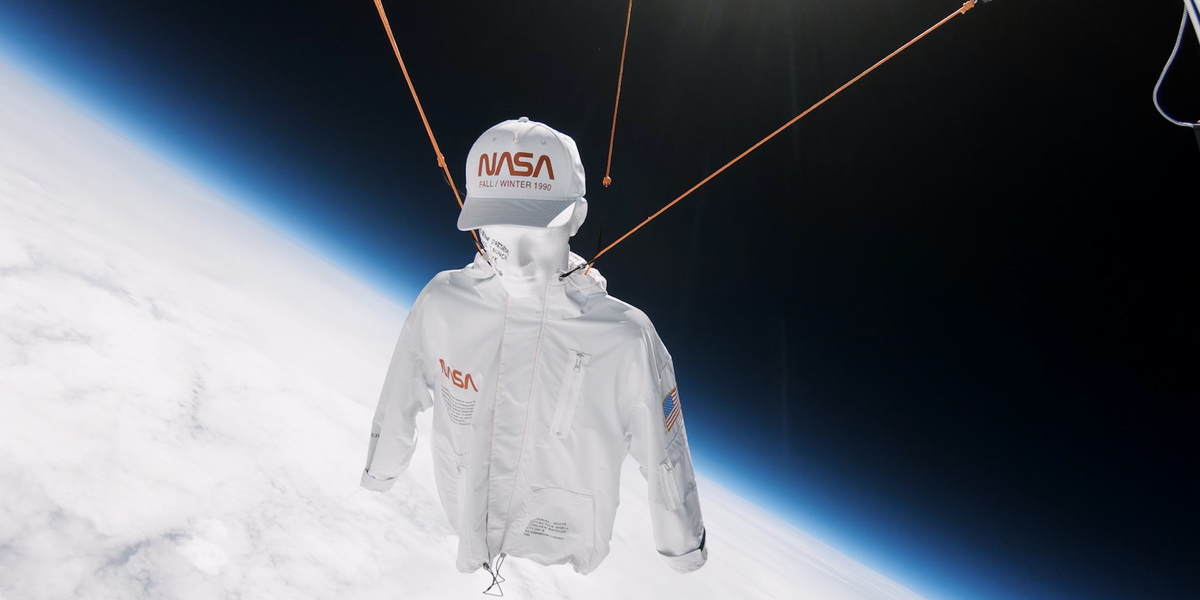 Heron Preston S Nasa Collaboration Reaches The Stratosphere Paper