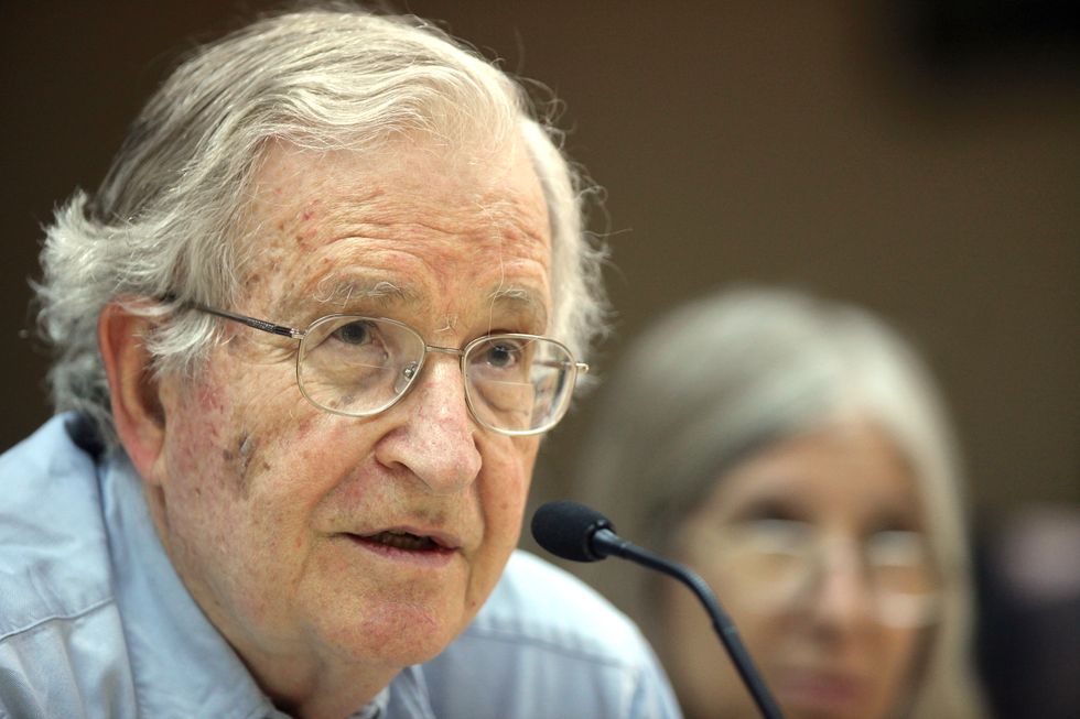 Noam Chomsky.