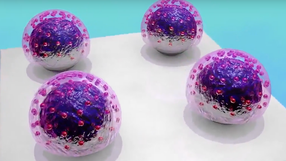 For the First Time Tiny Robots Treat Infection in a Living Organism
