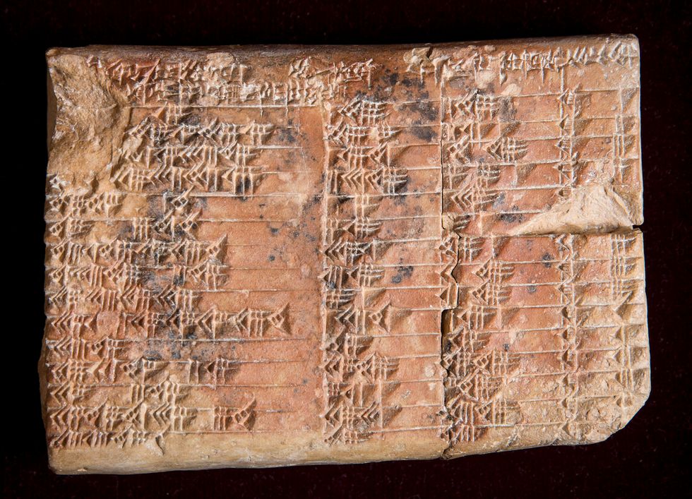 Plimpton 322 tablet