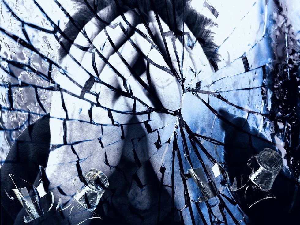 Representation of depression.
