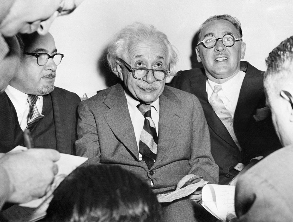 Albert Einstein.