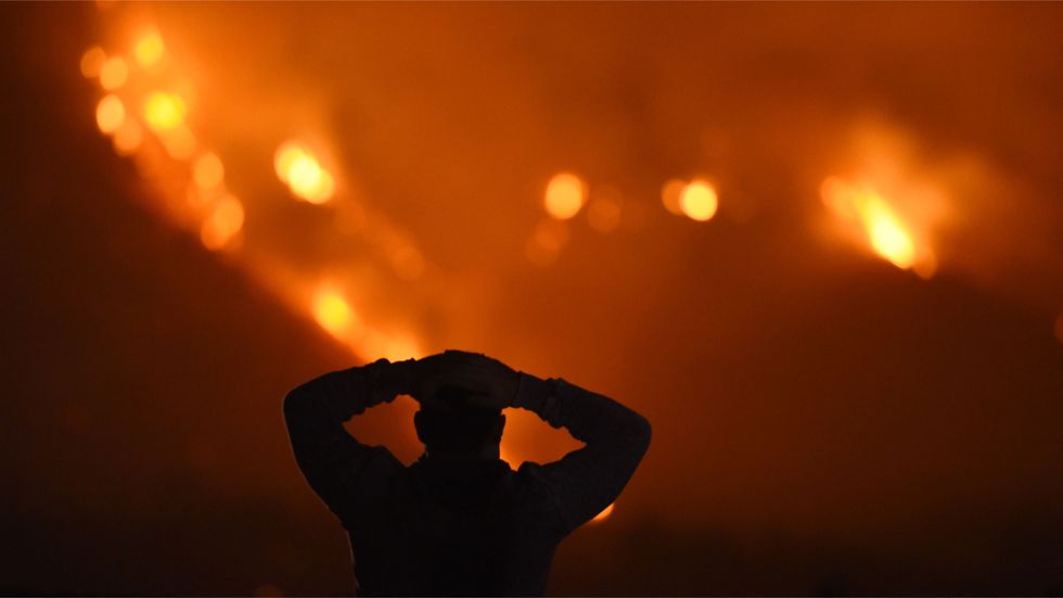 hard to believe the fires