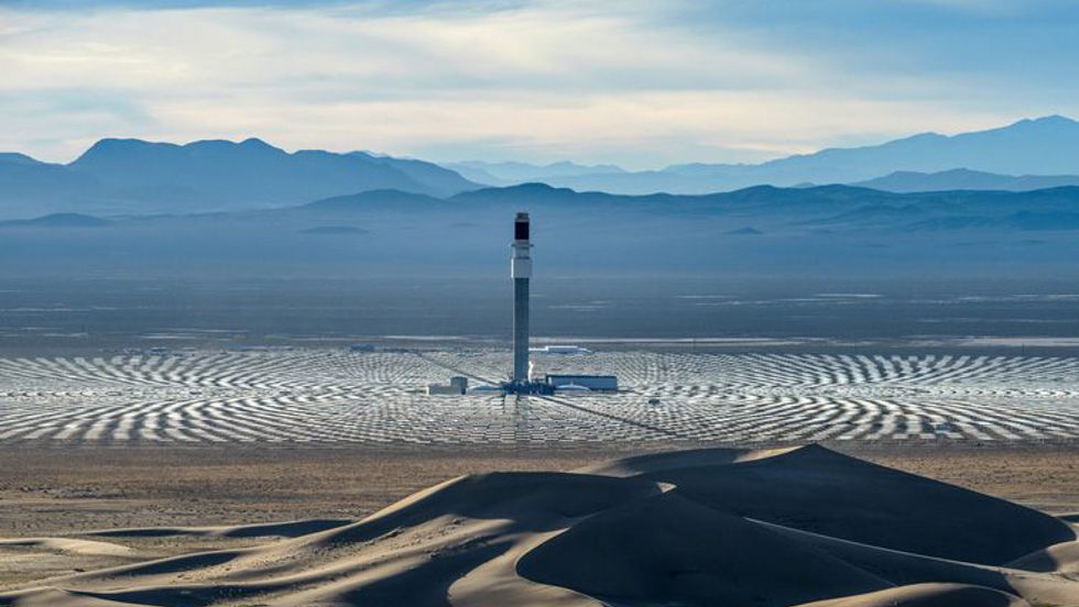 A Nevada solar energy plant could end the fossil fuels era