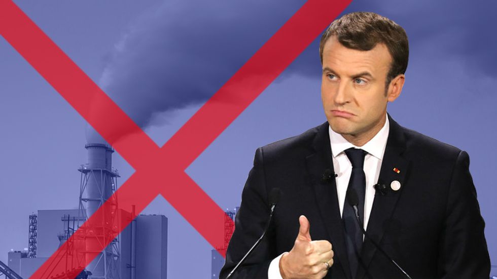 French President Emmanuel Macron — Photo: Ludovic Martin/Getty