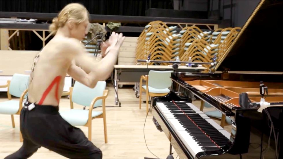 Moriyama and piano