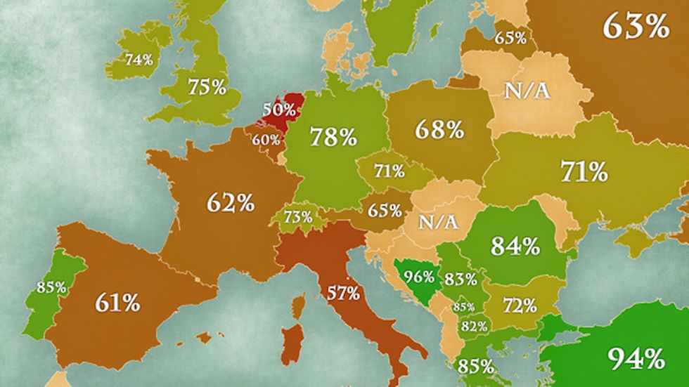 Revealed: Dutch are least hygienic Europeans
