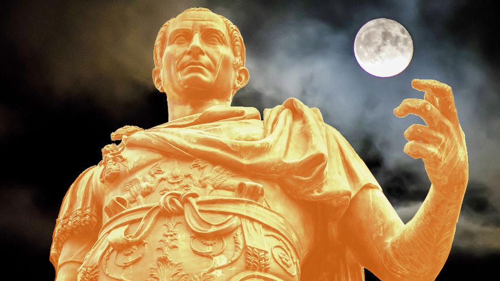 Julius Caesar on the Ides of March.
