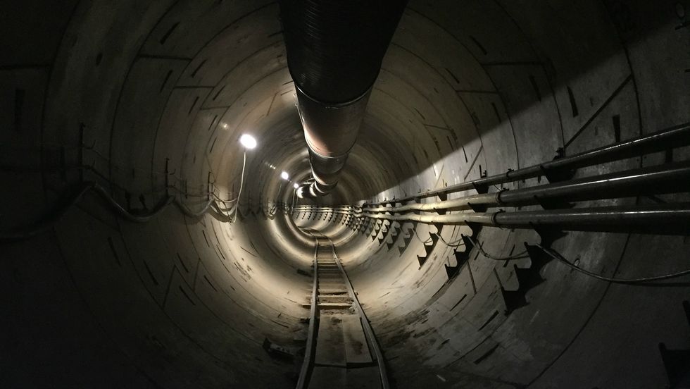Tunnel from the Boring Company