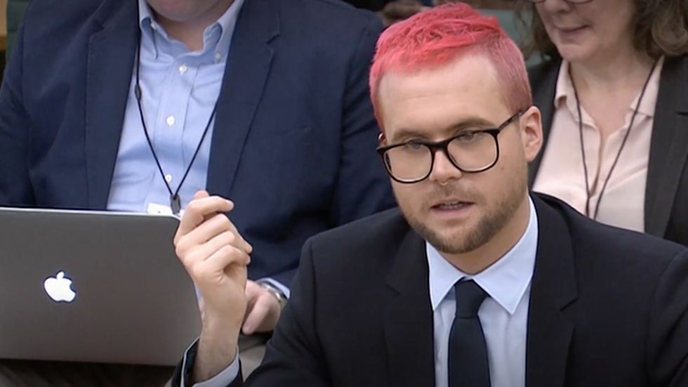 Former Cambridge Analytica employee Christopher Wylie.