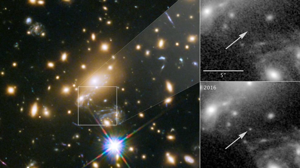 The most distant star ever observed. (Photo: NASA)