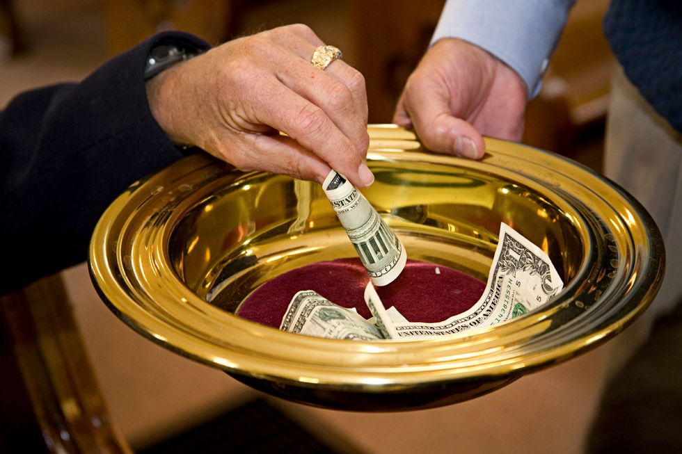 Church collection plate