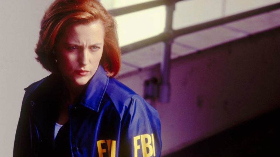 Gillian Anderson as Dana Scully on "The X-Files" (Photo: Fox Broadcasting Company)