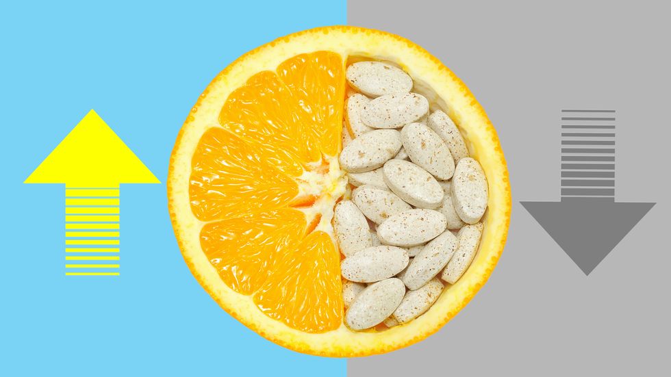 Do vitamins work? (Photo by Saeed Khan/AFP/Getty Images)