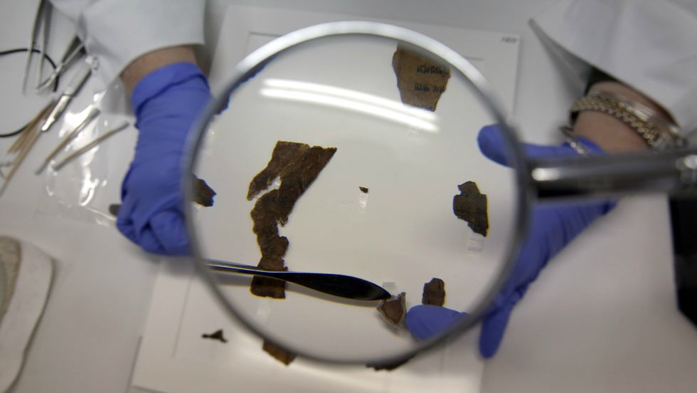 NASA technology reveals hidden text on Dead Sea Scrolls