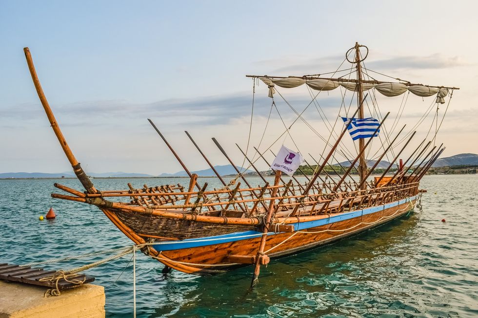 Model of The Argo, from Jason and the Argonauts.