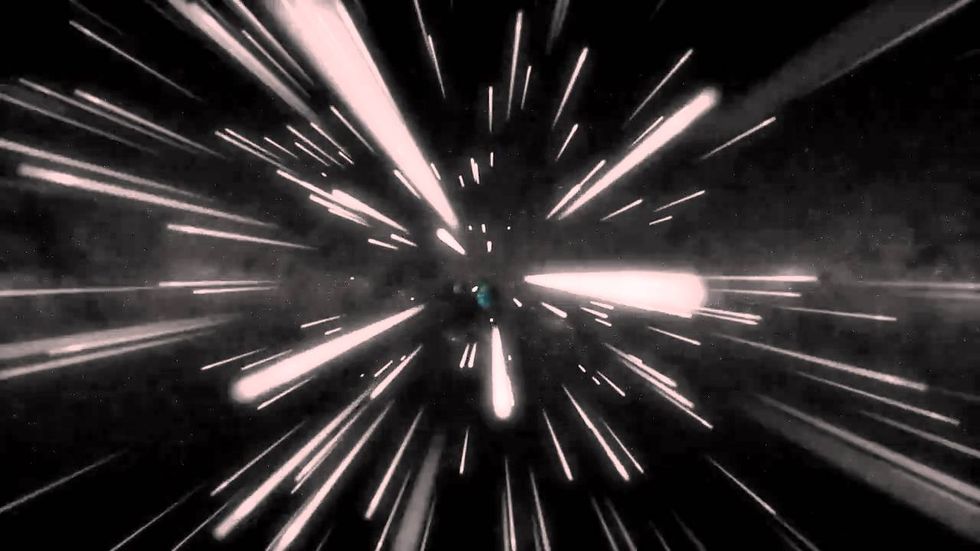 Moving at warp speed.