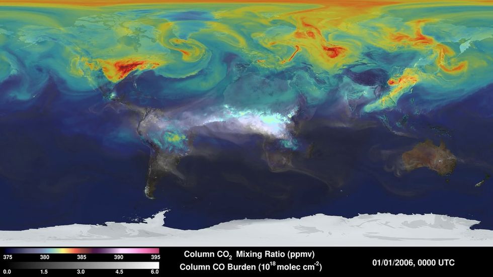 Image of the Carbon Monitoring System via NASA