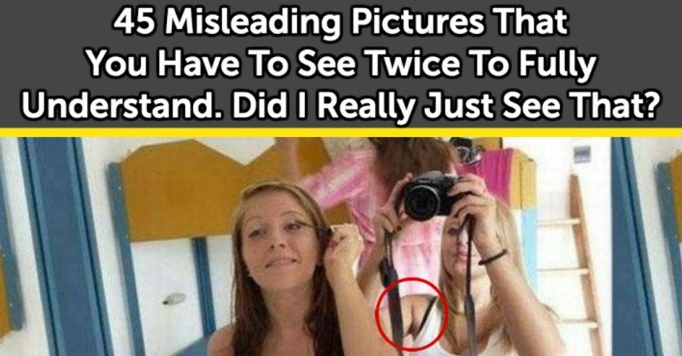 45 Misleading Pictures You Have To See Twice To Fully Understand. Did I Really Just See That?