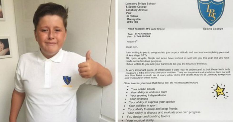 After This Little Boy With Autism Failed His Exams, The School Sent Him THIS Shocking Letter.