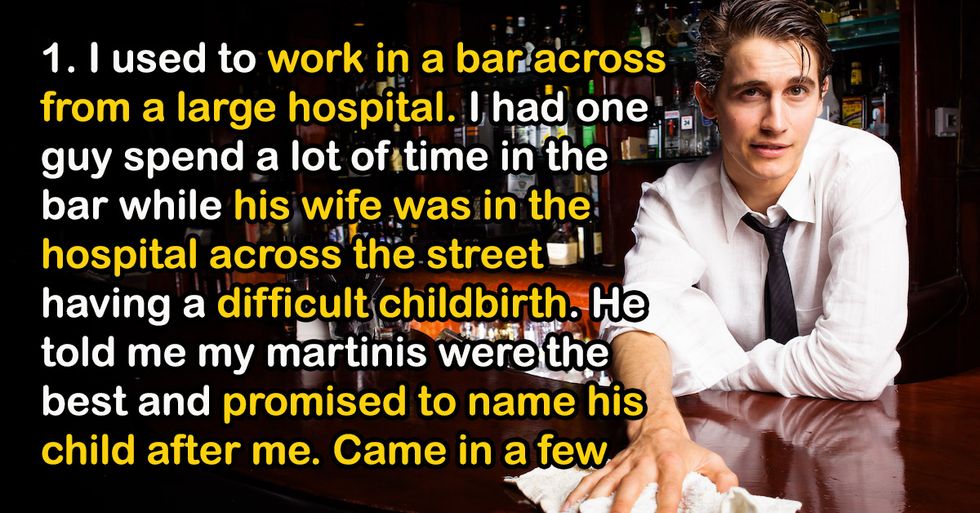 Bartenders Reveal The Wildest Things Drunk Patrons Have Ever Admitted To Them