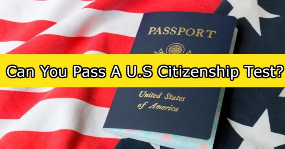 Can You Pass A U.S Citizenship Test?