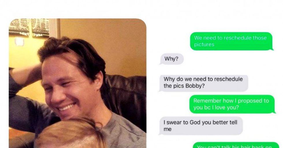 Dad Breaks The News To Mom About His Son's 'New Haircut' And Well... Things Get Weird.