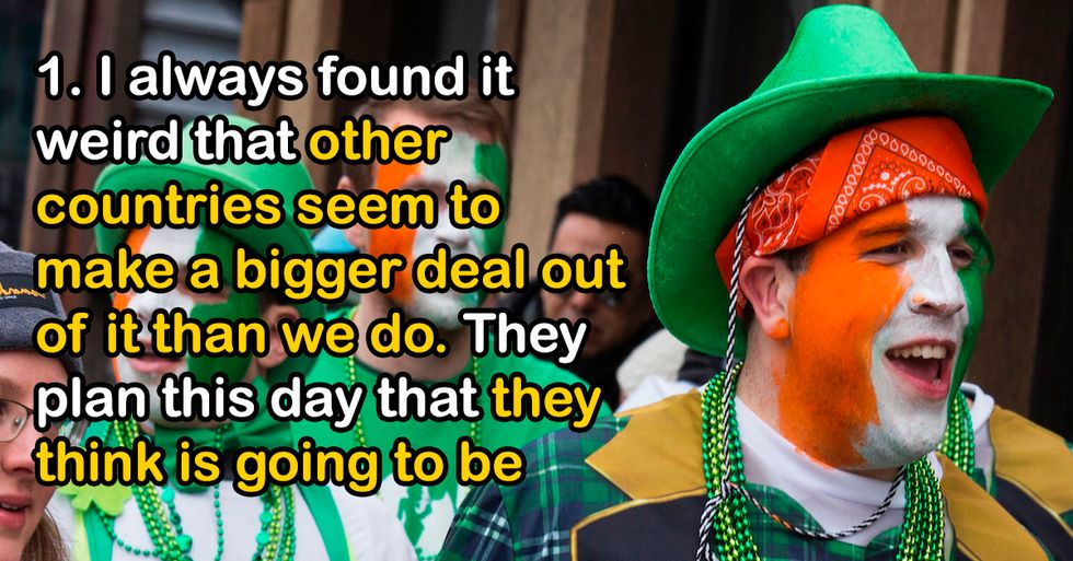 Irish People Admit What They Think Of How People Celebrate St. Patricks Day
