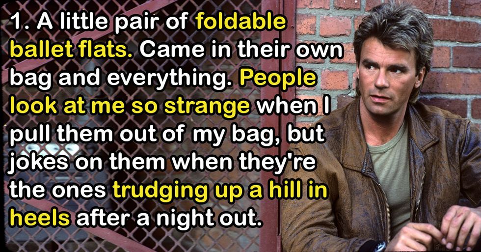 Over-Prepared People Reveal Which Item They Always Have With Them
