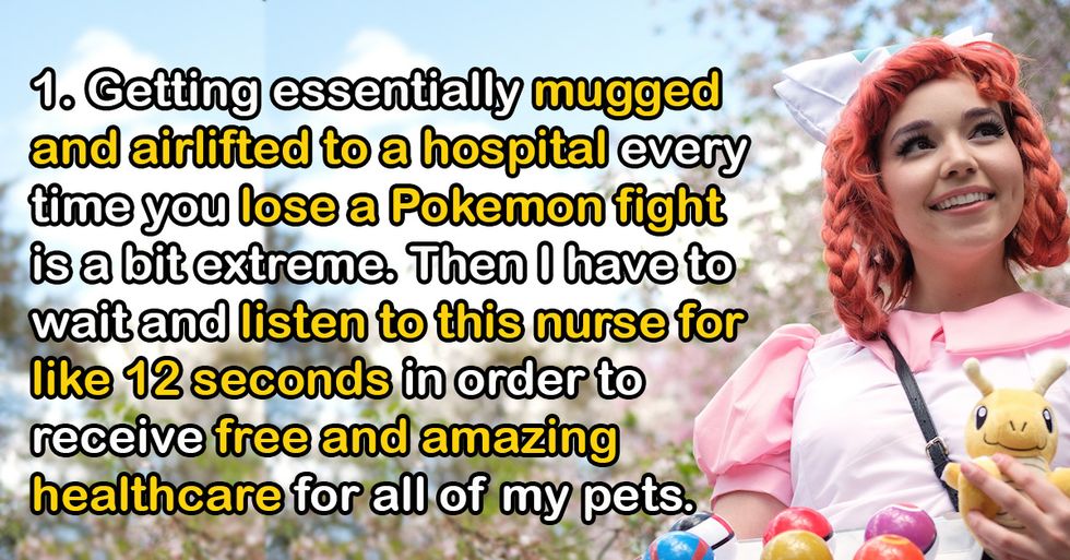 Pokemon Trainers Share Their First World Problems