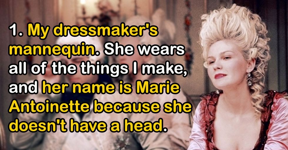 Silly People Share The Best Names They've Given To Inanimate Objects