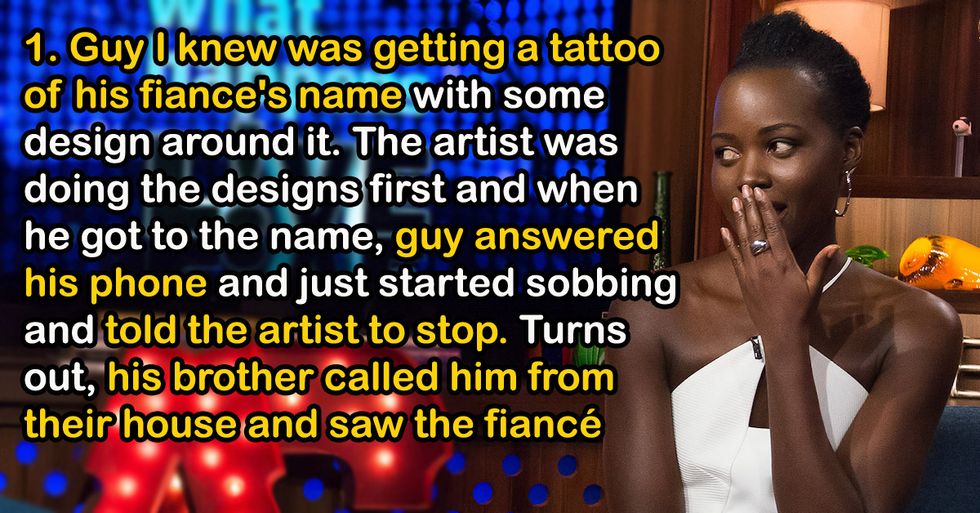 Tattoo Artists Dish On Customers Who Bailed In The Middle Of Their Tattoos
