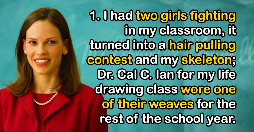 Teachers Reveal The Worst Fights They've Broken Up In School