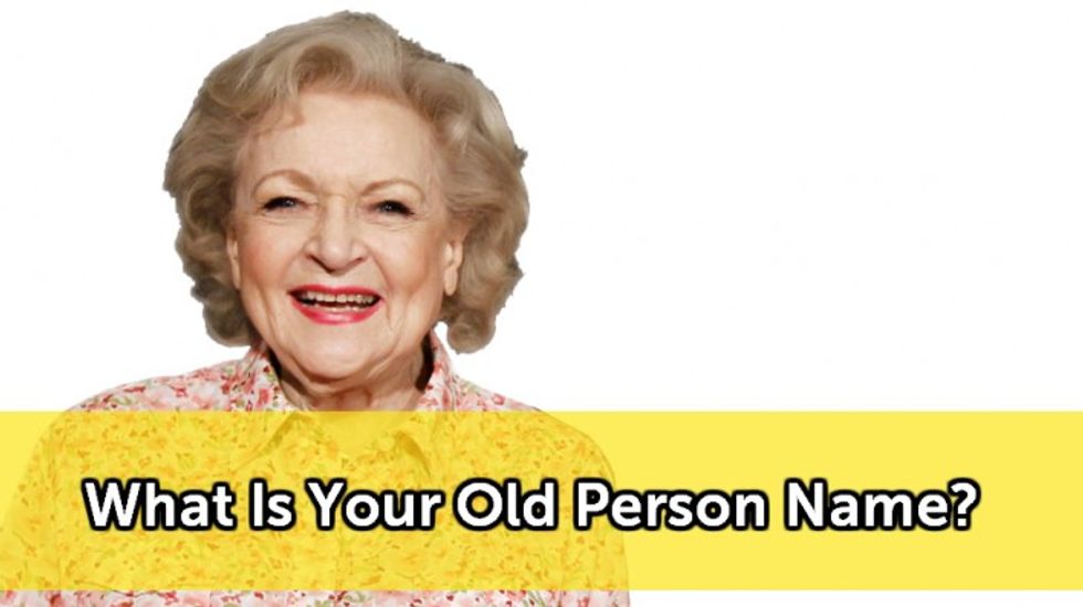 What Is Your Old Person Name?