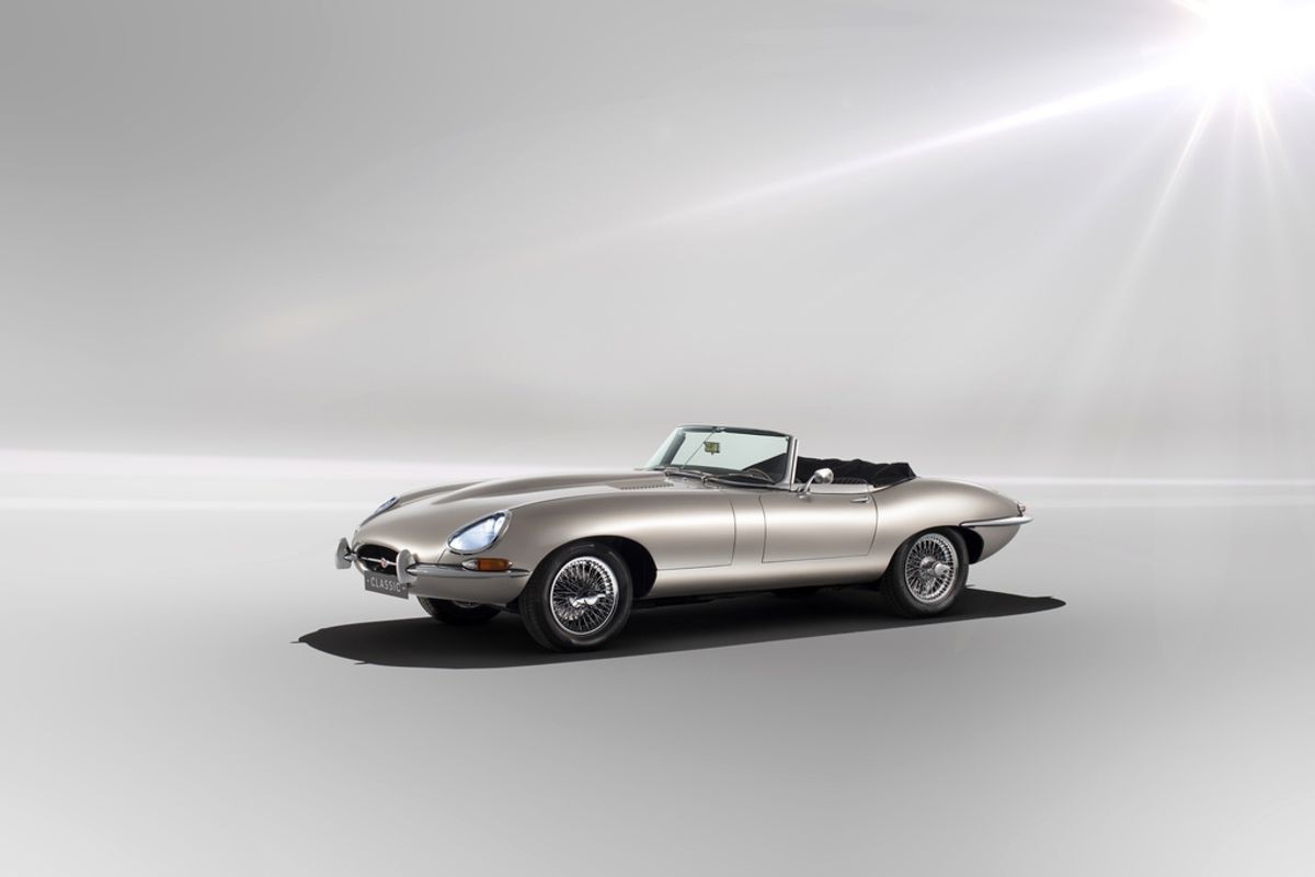 The most beautiful electric car in the world? Jaguar puts EV E-type into production