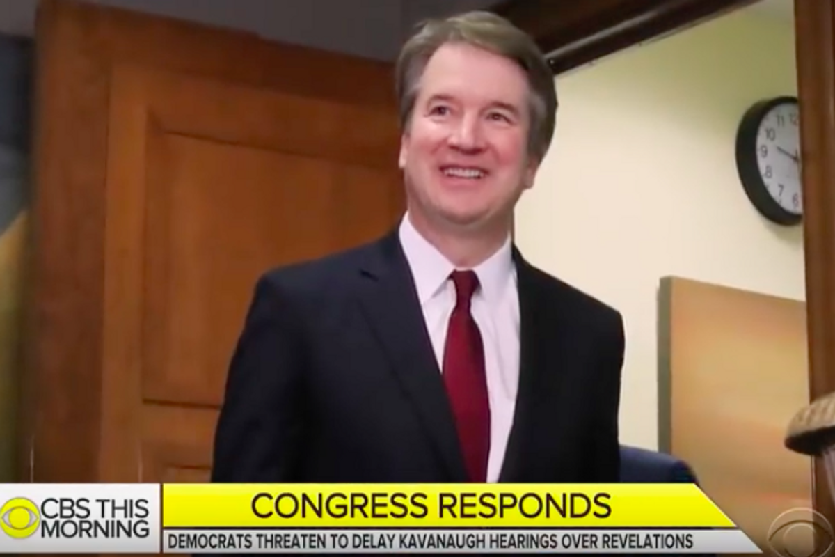 Oh Hey, Brett Kavanaugh Was All Up In Hillary Clinton's Vagina