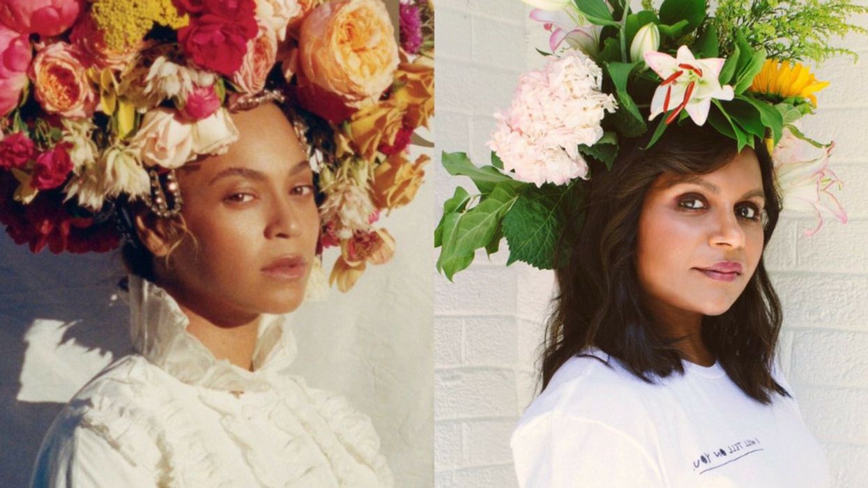 Everyone Is Mimicking Beyonce's Vogue Cover After Mindy Kaling Duplicates It Perfectly