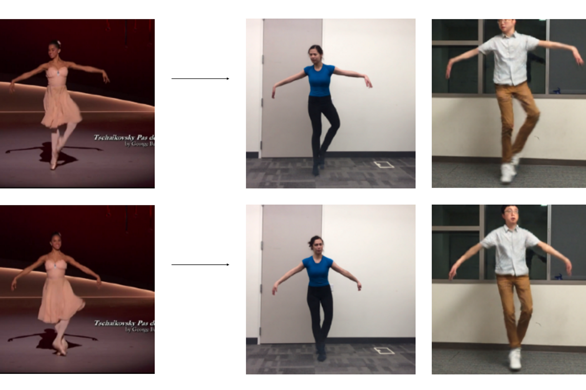 This video AI can take your amateur dance moves and turn you into a pro