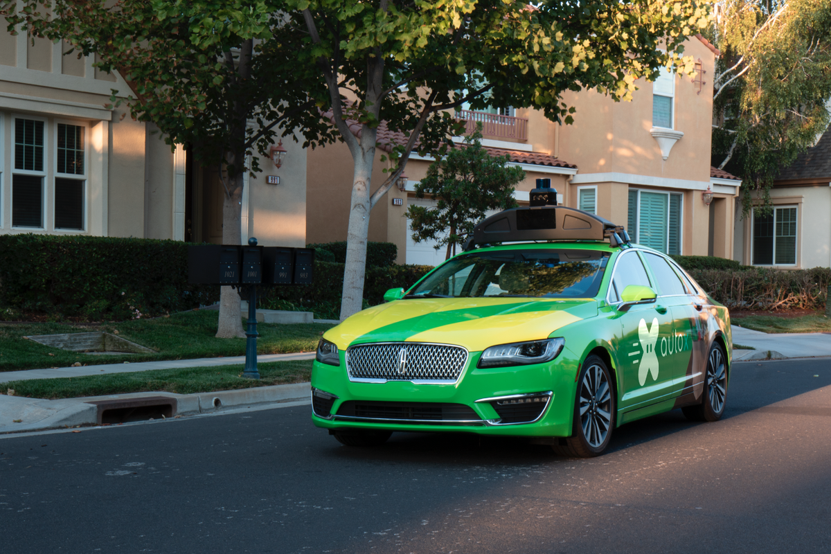 Autonomous grocery deliveries come to Silicon Valley from AutoX