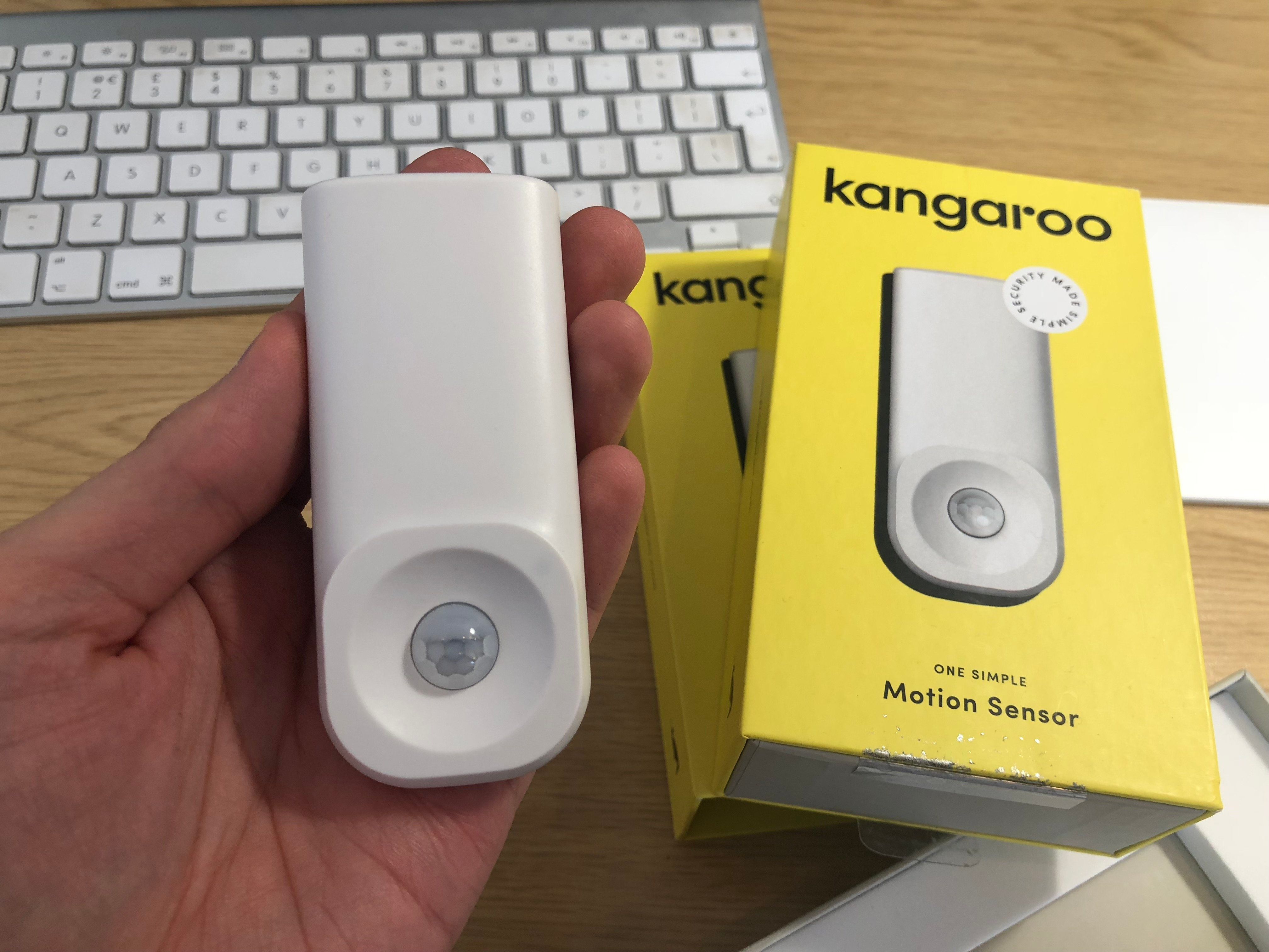 Review: Kangaroo Motion Sensor offers simple home security with affordable professional monitoring