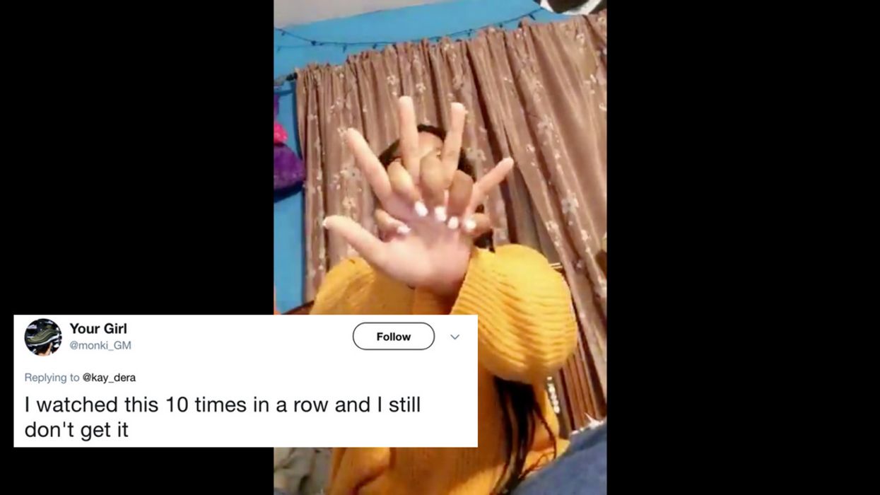 Woman's Viral Hand Swap Optical Illusion Video Has The Internet Doing A Double Take 😮