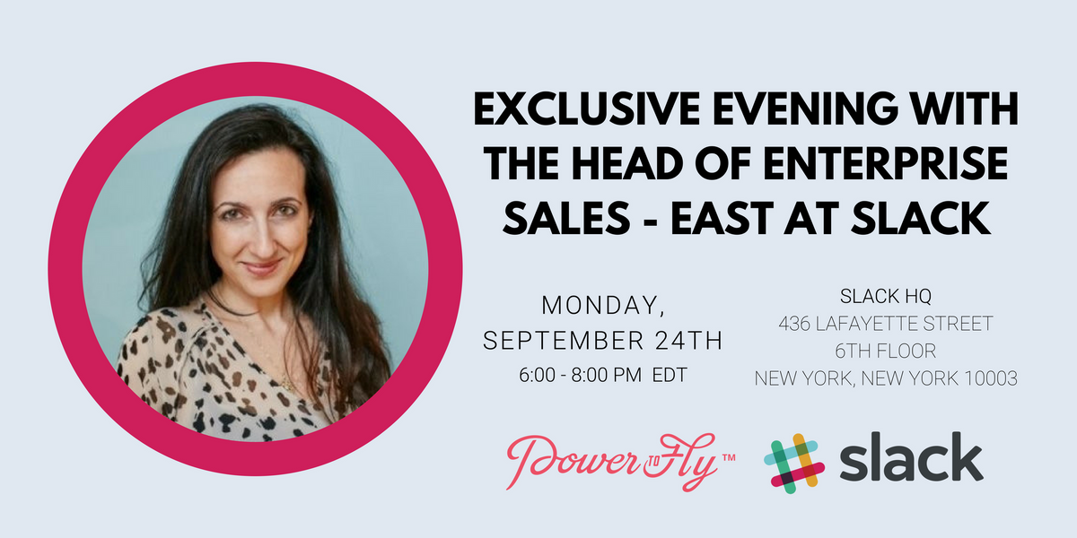 Exclusive Evening with the Head of Enterprise Sales - East at Slack