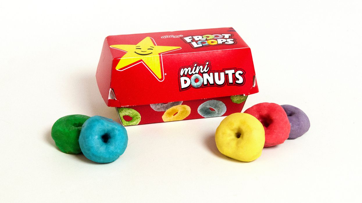 These Froot Loops donuts from Hardee's are the piece of nostalgia our mornings needed