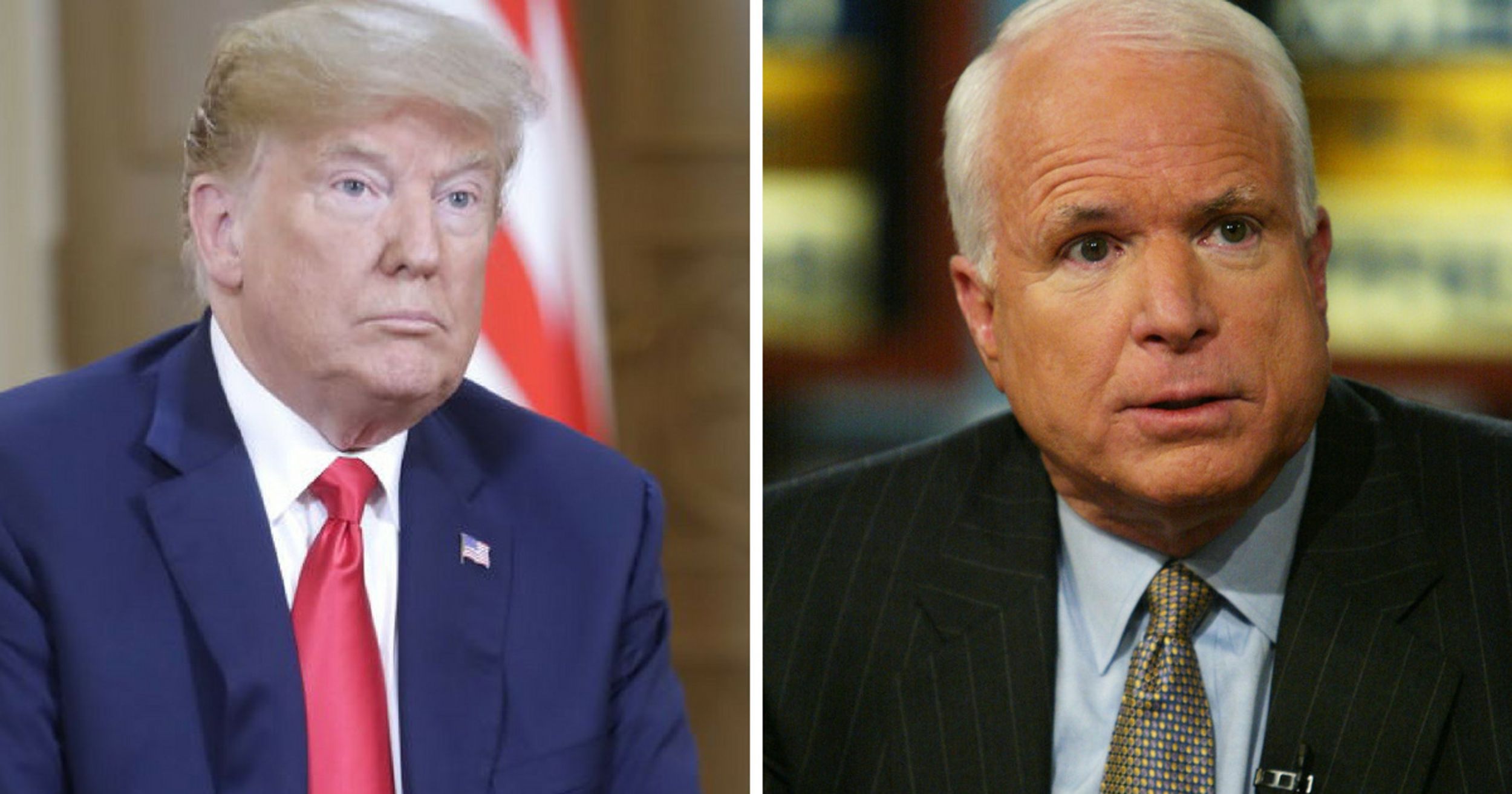 Trump Gave John McCain The Ultimate Middle Finger While Signing Defense Bill Named After Him